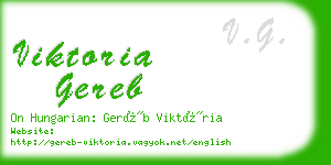 viktoria gereb business card